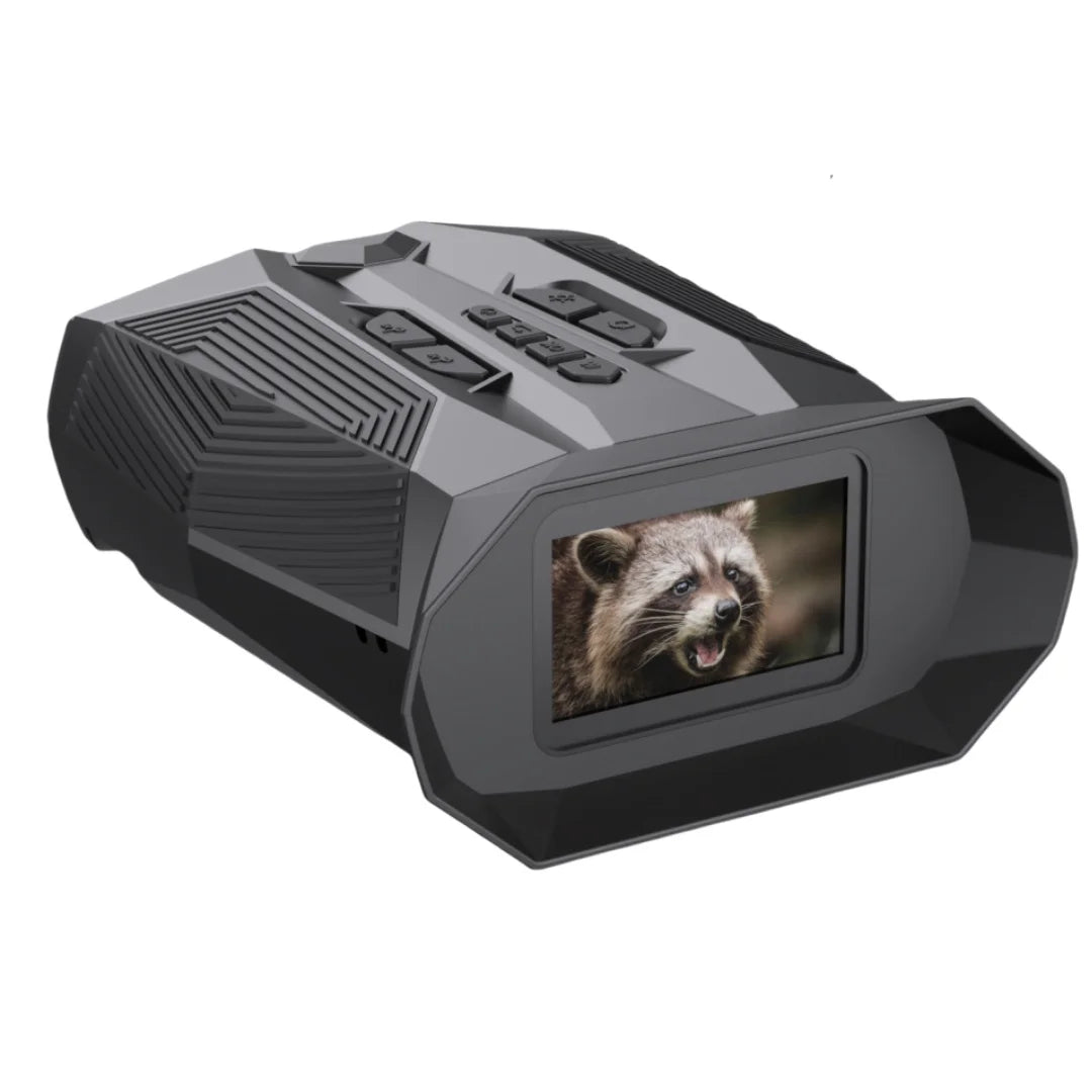 4k Night Vision Binoculars 1968ft Viewing Range 20 Digital Zoom Rechargeable Battery 3 Inch Screen For Hunting Camping Security