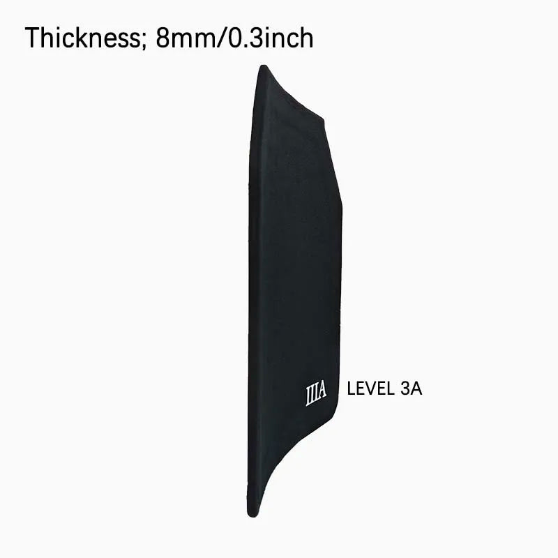 10x12 NIJ Level IIIA UHMWPE Ballistic Plate 8mm Thick Solid PE Hard Armor Insert USA Stock Free Shipping