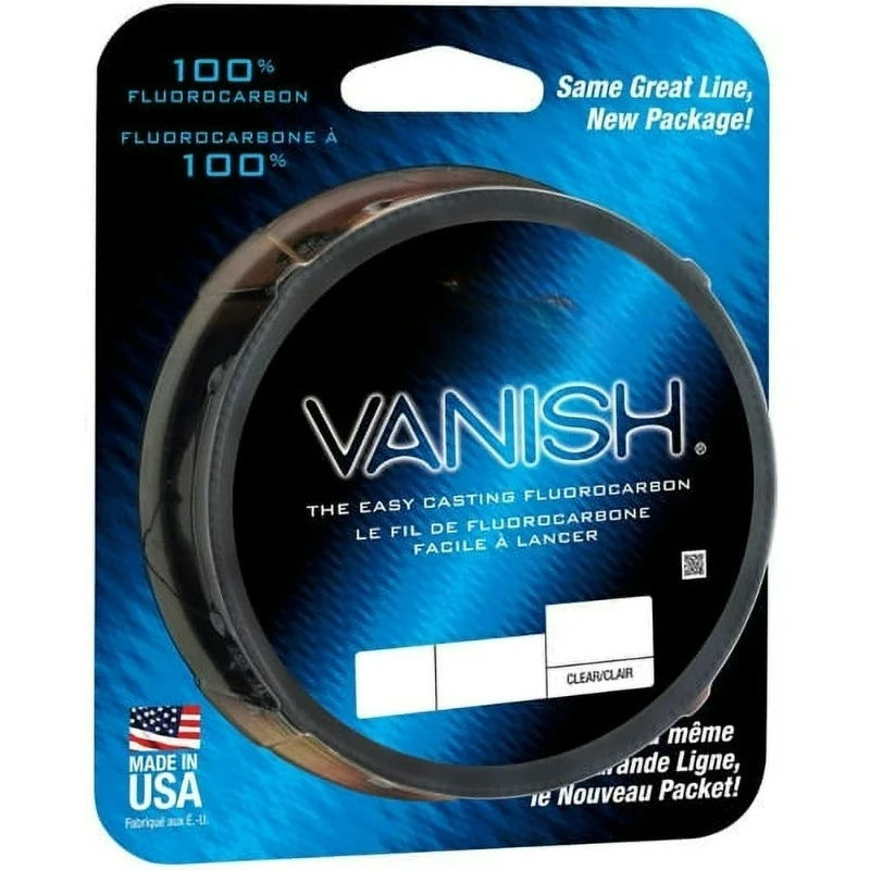 Fluorocarbon Fishing Line, Clear, 6 lb Test Strength, 250 yd