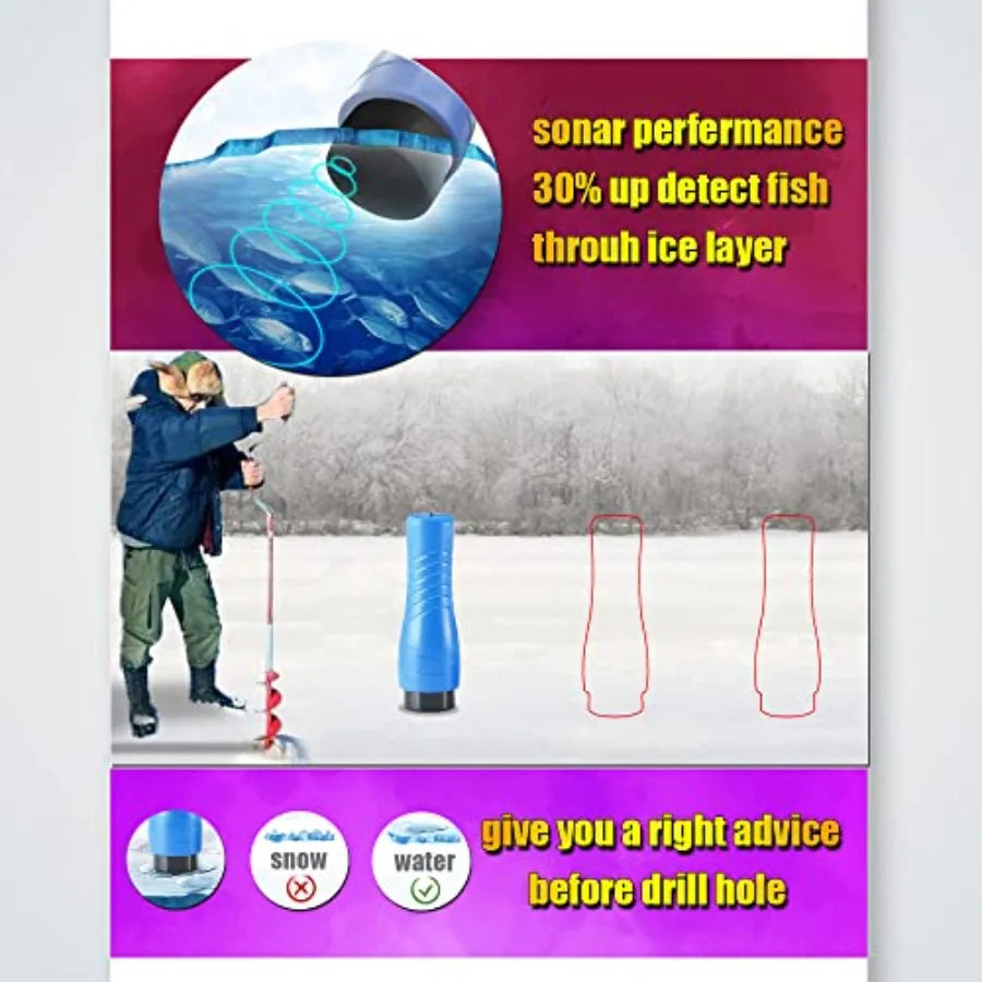 Small Portable Fish Finder Kayak Sonar Handheld Fish Finders Ice Fishing Castable Depth Finder Boat Fisherman Gifts