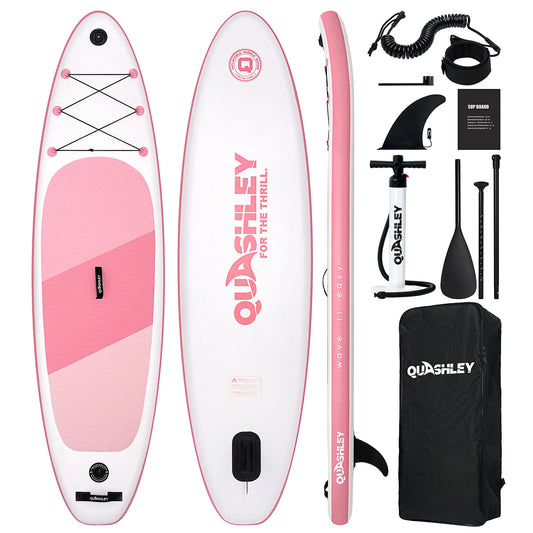 RAYOCON 10FT Inflatable Paddle Board Ultra-Light Stand-Up Paddle Board for All Skill Levels With SUP Accessories