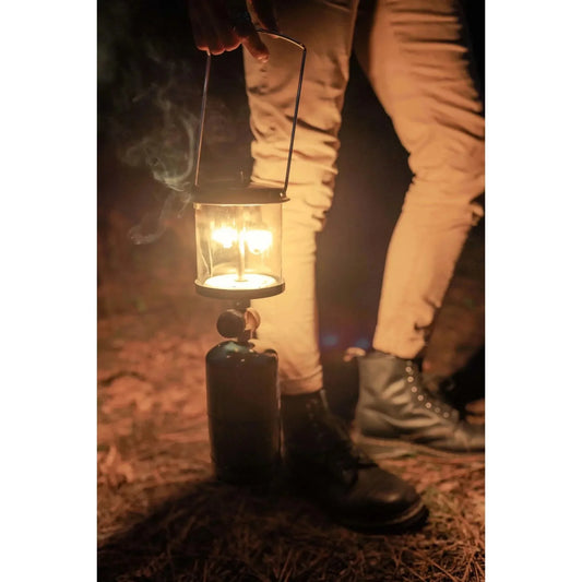 2  Propane Lantern Black,Portable,Adjustable tripod,Equipped with a hanging handle