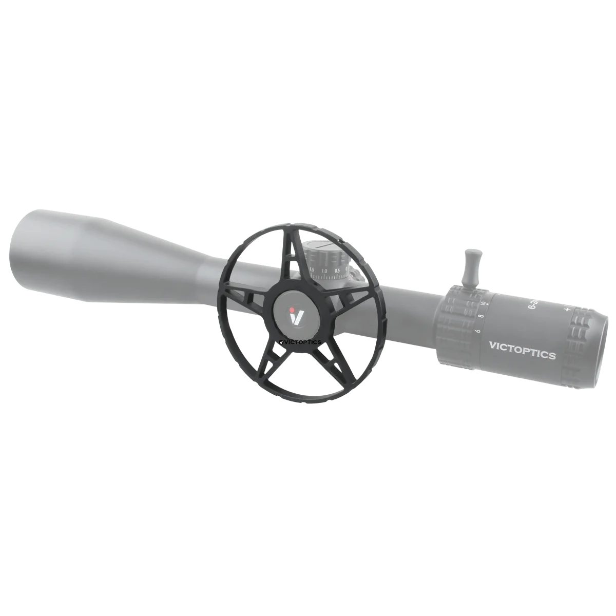 VictOptics S4 6-24x50 FFP Riflescope 1/10MIL Adjustment with Turret Lock Feature Wide Field of View Fit Airsoft