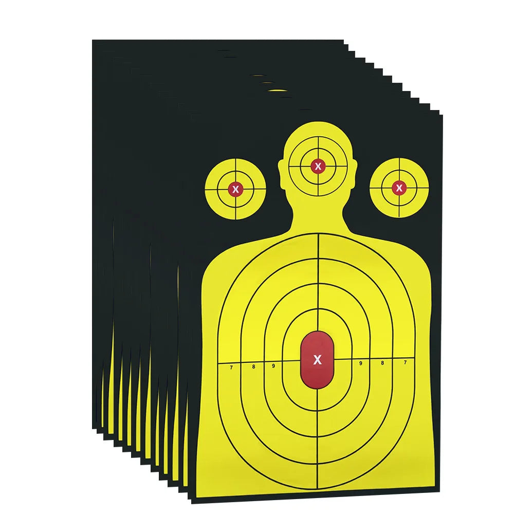 10PCS 58X88cm Shooting Target Paper Human Body Shape Shooting Targets Outdoor Sports Hunting Training Practice Paper