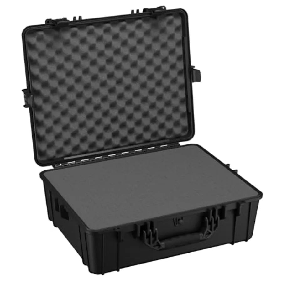 25" Large Waterproof Hard Case Model 839 with Foam, Portable Protective Storage Box for Travel, Hunting, Military, Tactical, Ma