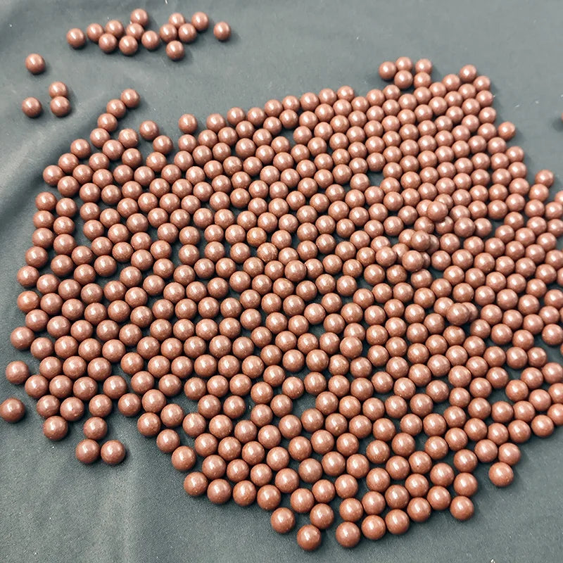 200Pcs 9mm Clay Pellets + 5Pcs Target Paper ,Outdoor Slingshot Hunting Solid Clay Balls, Slingshot Shooting Practice Mud Balls.