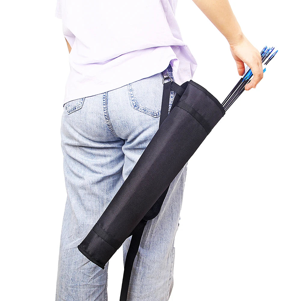Archery Arrow Quiver Holder Adjustable Waist Hanged Carry Bag Arrow Holder for Arrows Bow Hunting and Target Practicing