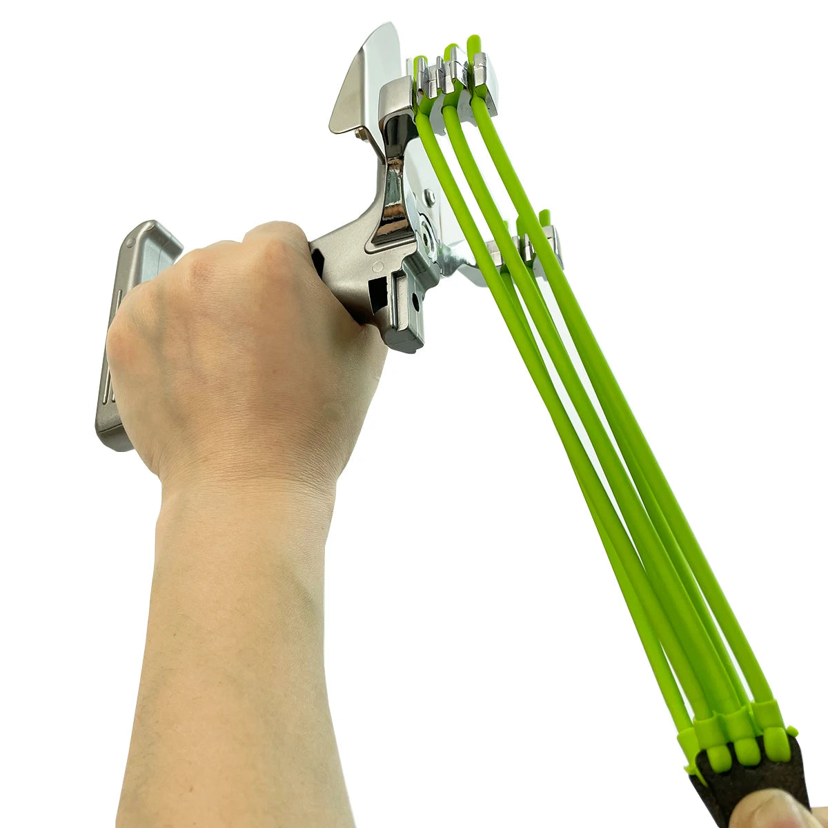 Archery Slingshot, Multi-functional Hunting Slingshot, Powerful Metal catapult, Outdoor Jungle Hunting Launcher