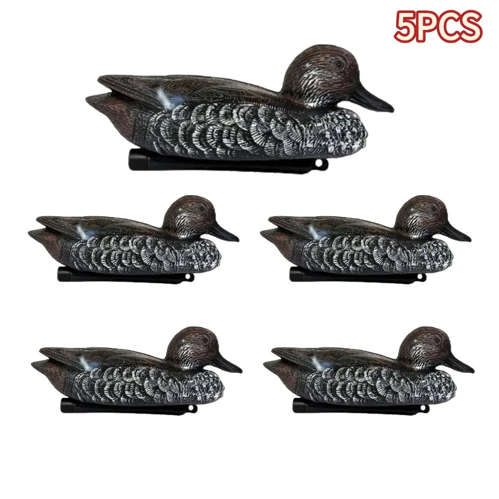 1-10pcs Fake Duck Decoy 3D Floating Hunting Shooting Duck Decoy Fishing Lure for Garden Decoration Simulation Hunting Duck