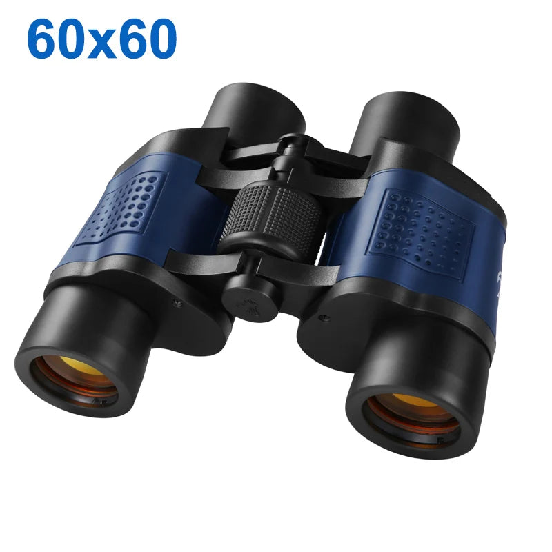 60X60 Binocular Portable Telescope for Hunting Camping Hiking Bird Observation Easy To Use Long Range Powerful Binoculars