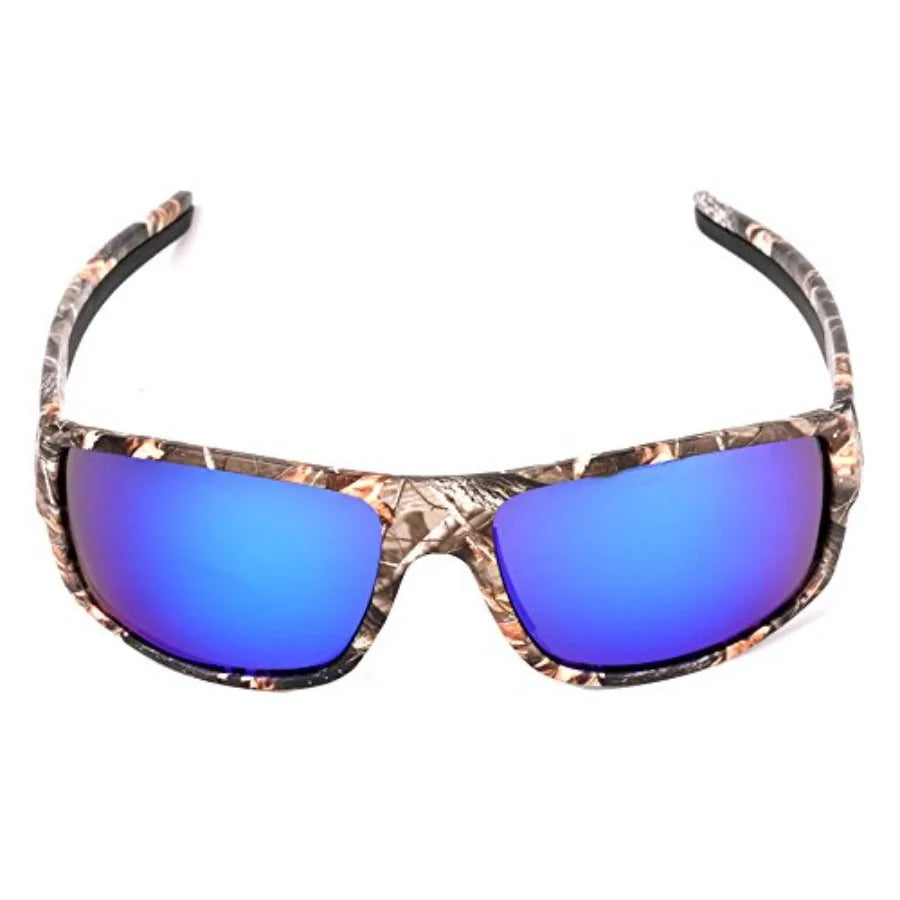 Polarized Outdoor Sports Sunglasses Tr90 Camo Frame for Men Women Driving Fishing Hunting Reduce Glare