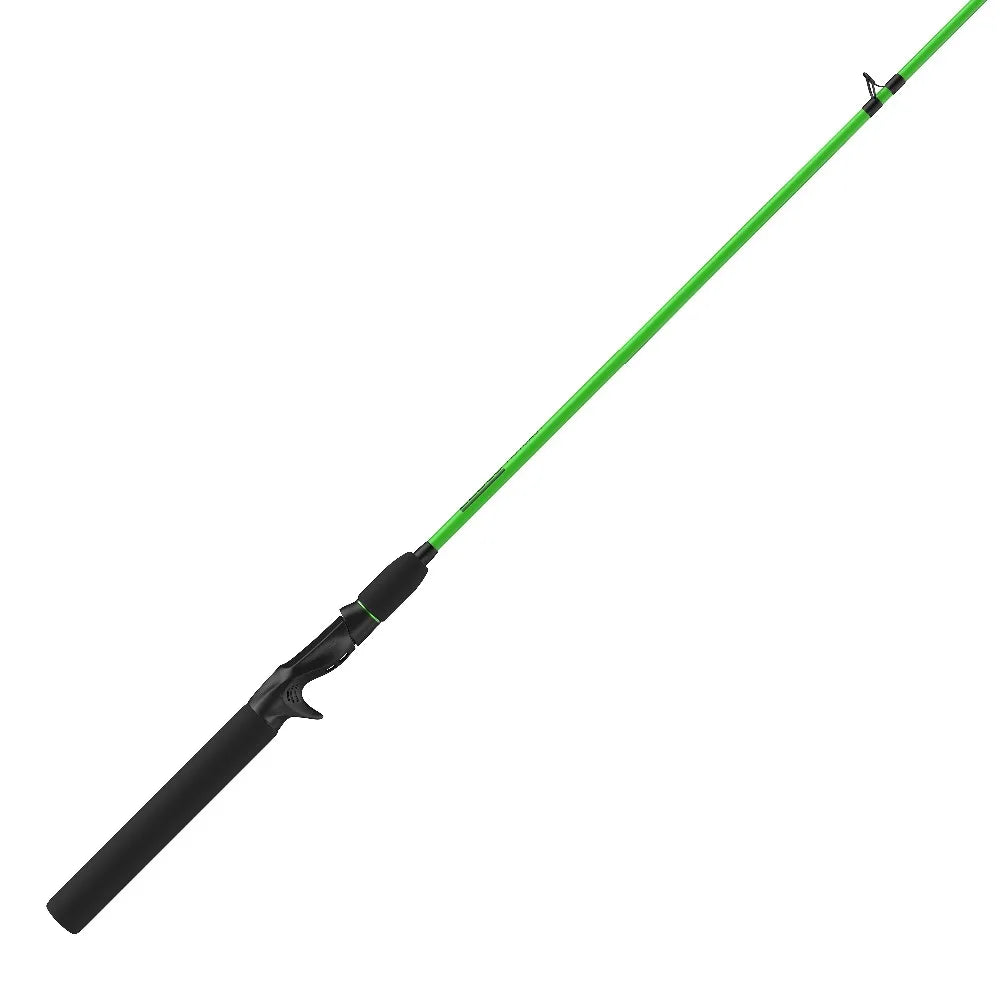 2-Piece Fishing Rod 6.5 Feet Medium Power Green Hotcast Fiberglass Casting Pole