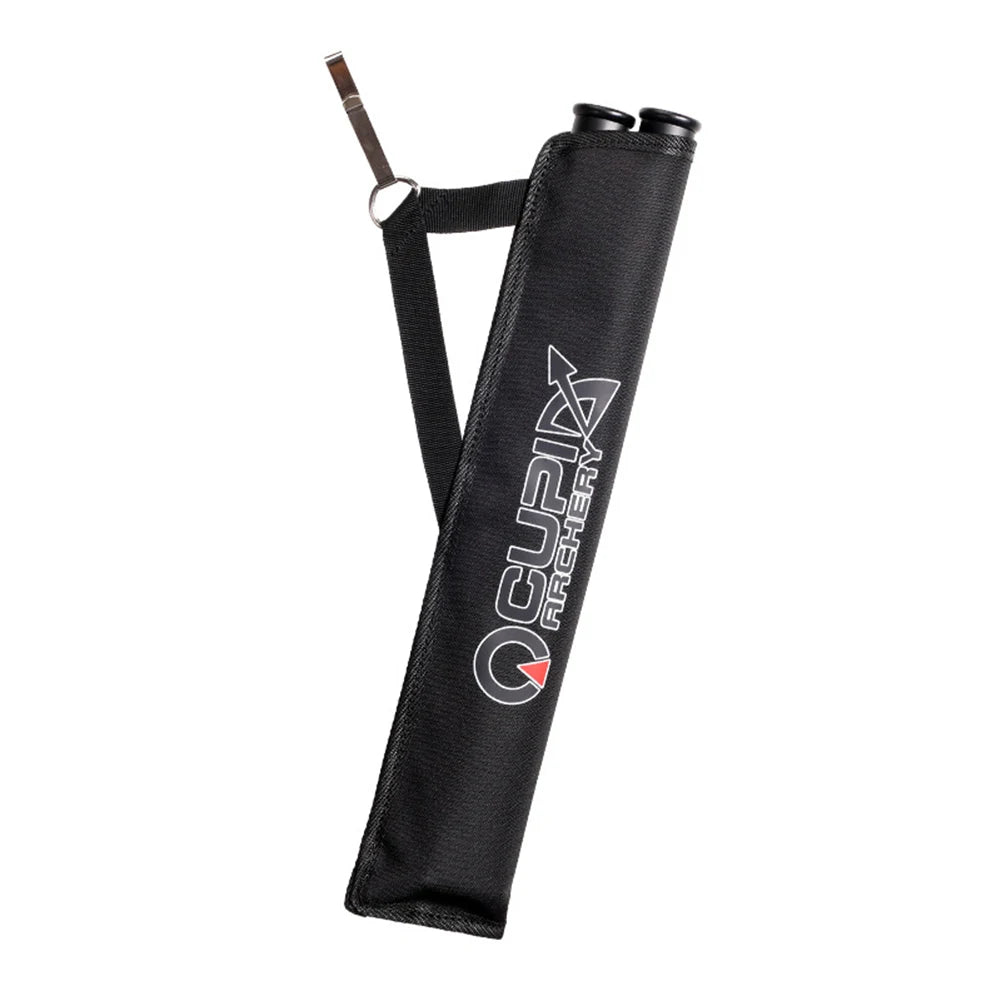 Waist Hanging Archery Arrows Holder Outdoor Accessories Double Tube Quiver Bags for Outdoor Hunting Storage