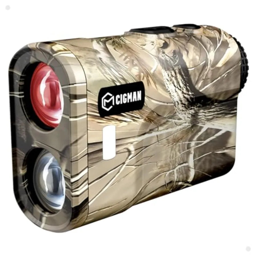Hunting Range Finder 3280 Yards Rechargeable Laser Rangefinder 6X Magnification 7 Modes with Slope Distance Angle Speed Scan Wa