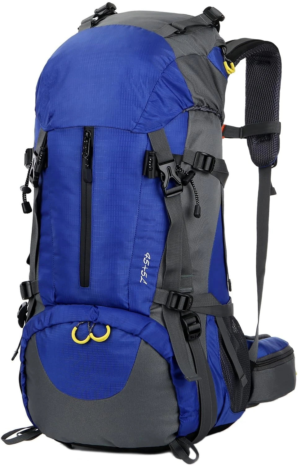 50L Expandable Hiking Backpack With Detachable Rain Cover Lightweight 45L+5L Storage Ergonomic Daypack For Trekking Mountaineering Camping Climbing Fishing Backpacking Outdoor Adventure Travel For Men Women