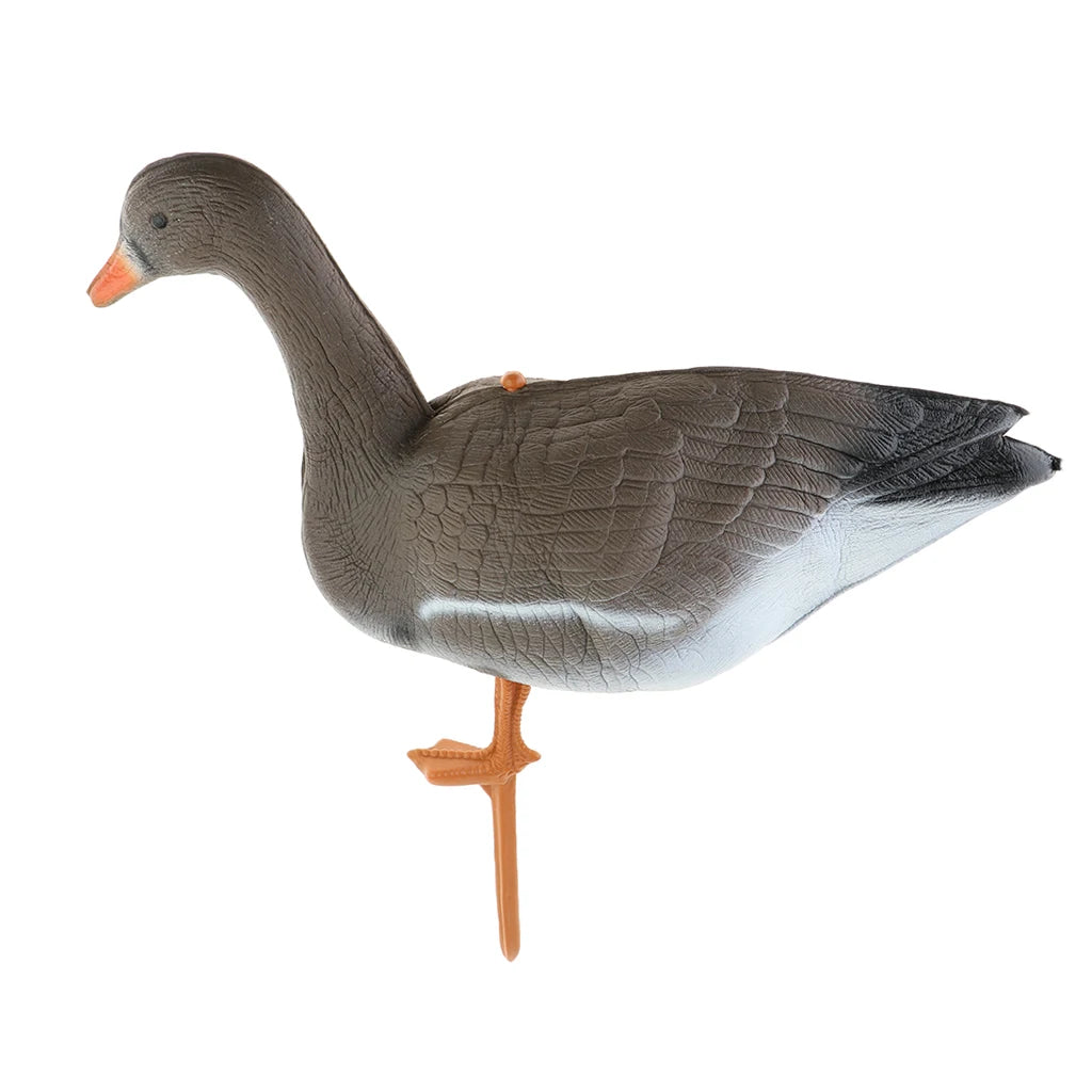 Vivid Foaming Goose Hunting Decoy 3D Ornament Plastic Scarecrow Pest Simulation Hunting Supplies for Bird Control Outdoor Garden