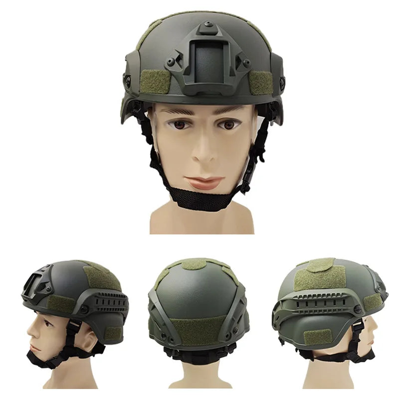 Outdoor Tactical FAST Helmet MICH2000 Airsoft MH Tactical Helmet For Painball CS SWAT Riding Protect Equipment