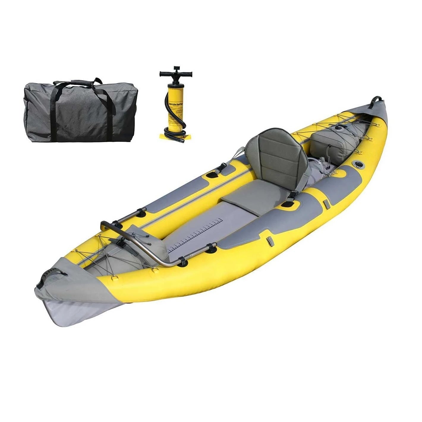 Angler Inflatable Fishing Kayak, Rod Holders, Bag & Pump, Custom