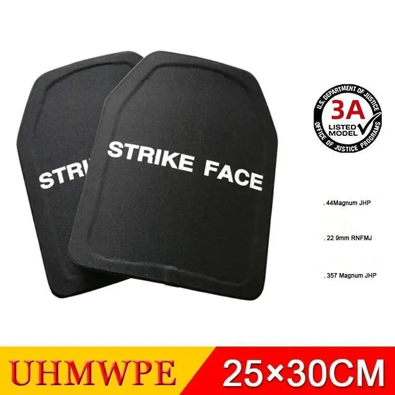 UNIONTAC 3A Protective Board Independent Tactical Vest Insertion Board Defense Shield Lightweight Tactical 10x12 inch PE Board
