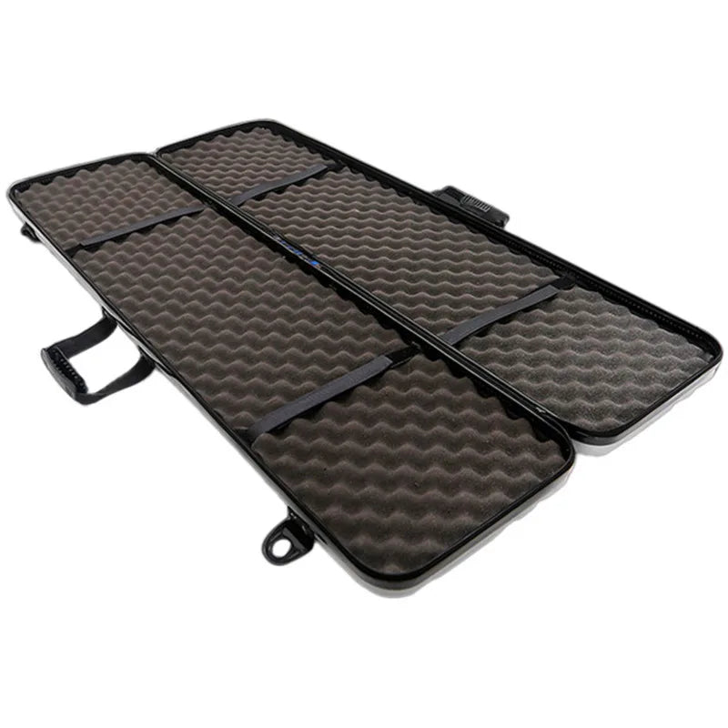 Hard Shell Fishing Rod Case Protective ABS Hard Plastic Travel Box For Outdoor Fishing Waterproof Multi Function Storage Box