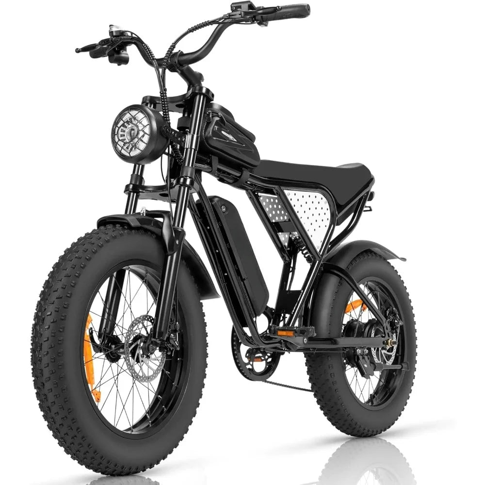 Electric Bike 1000/2000W 25-37MPH Long-Range  Fat Tires