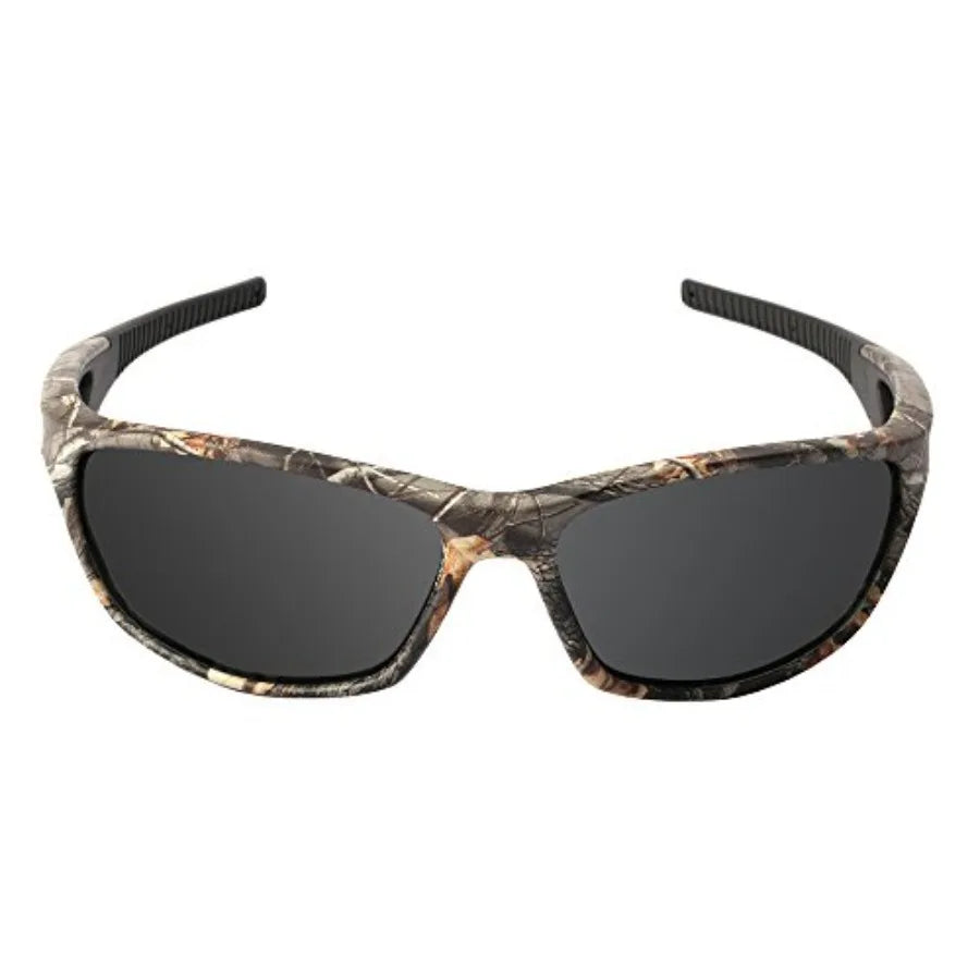 Polarized Outdoor Sports Sunglasses Tr90 Camo Frame for Men Women Driving Fishing Hunting Reduce Glare