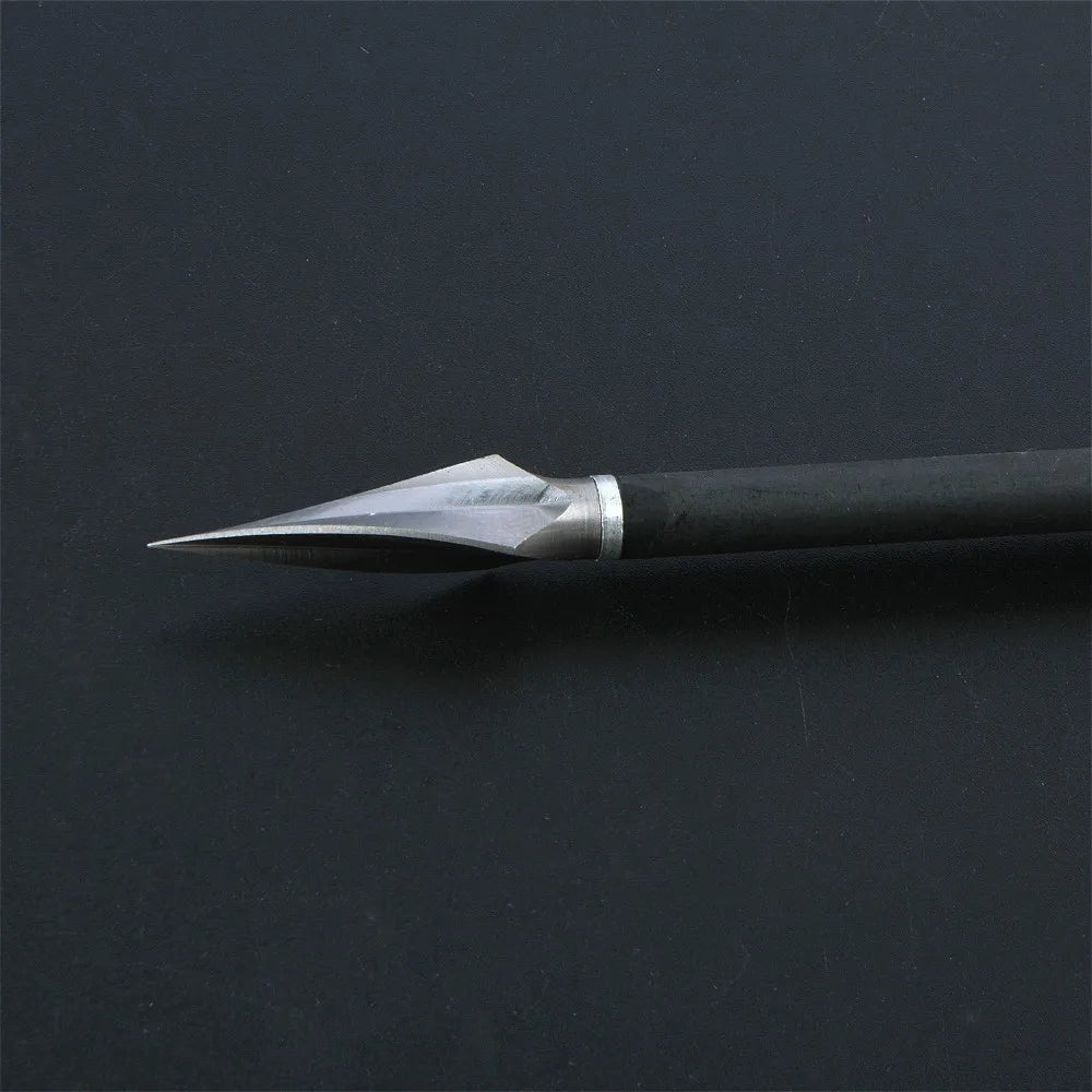 12X Traditional Broadhead 150Grain Arrowhead Tip Point Archery Arrow Bow Hunting 12pcs arrowheads Screw In Point Bow Hunting