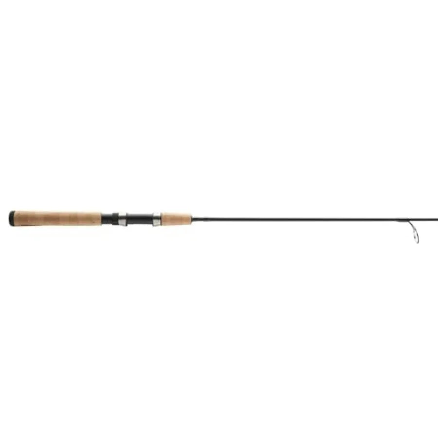 Micro Spinning Rod for freshwater fishing, graphite composite material, matte black finish, ultra-lightweight and sensitive des