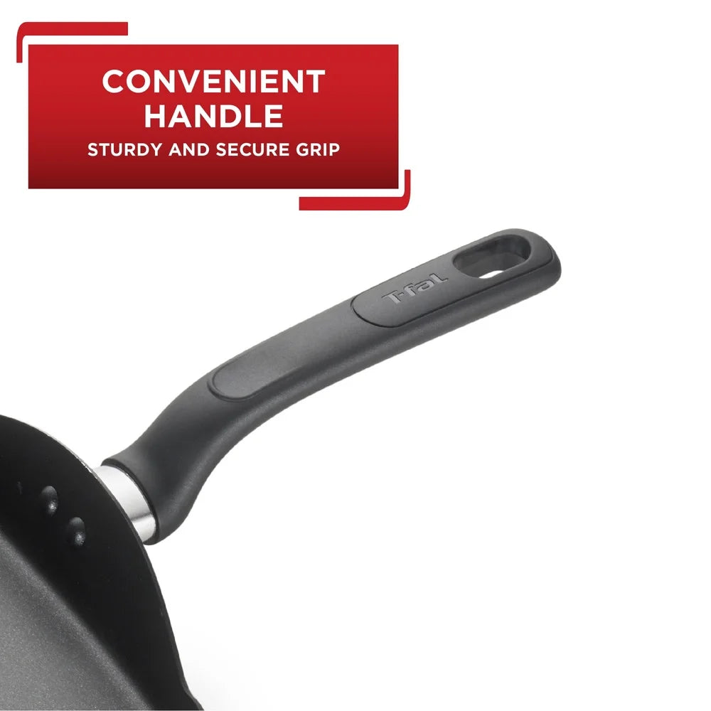 Easy Care Nonstick Griddle 11 Inch Thermo-Spot Technology Even Heat Base Comfortable Grip Dishwasher Safe Ideal Frying Pancakes
