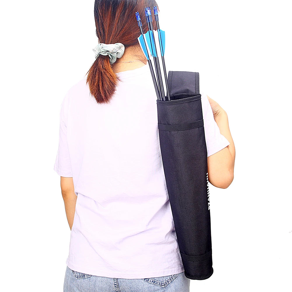 Archery Arrow Quiver Holder Adjustable Waist Hanged Carry Bag Arrow Holder for Arrows Bow Hunting and Target Practicing