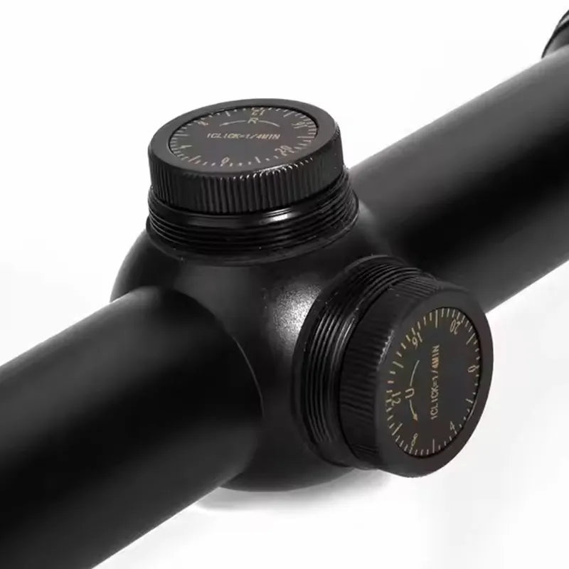 Leopuld VX-3 Style 4.5-14x40 Scope,  Rifle Scope for Shooting Hunting  Aluminum Alloy Hunting  with Adjustable Focus   Black