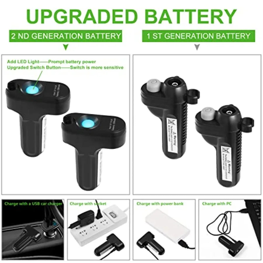 Portable Shower Portable Camp Shower Pump with Rechargeable Battery Portable Shower for Camping Portable Outdoor Shower Head fo