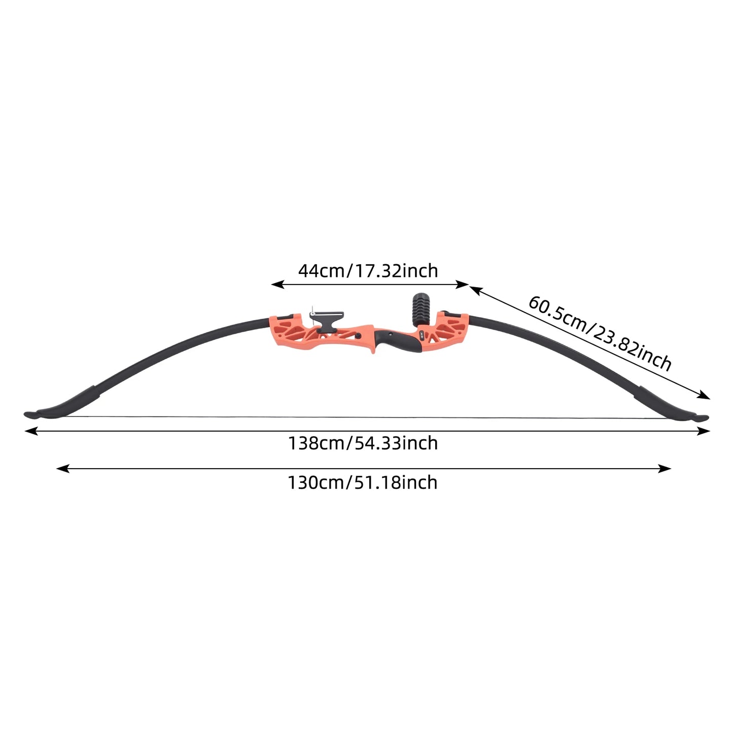 Right Handed Recurve Bow, Recurve Bow and Arrow Set for Beginners, Archery Compound Bow Arrow Set, with Arrows Magnesium Alloy
