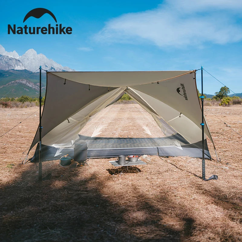 Naturehike Mongar UL Ultralight Backpacking Tent 15D Nylon Waterproof Hiking Tent 1/2 Person Riding Travel Trekking Shelter Tent