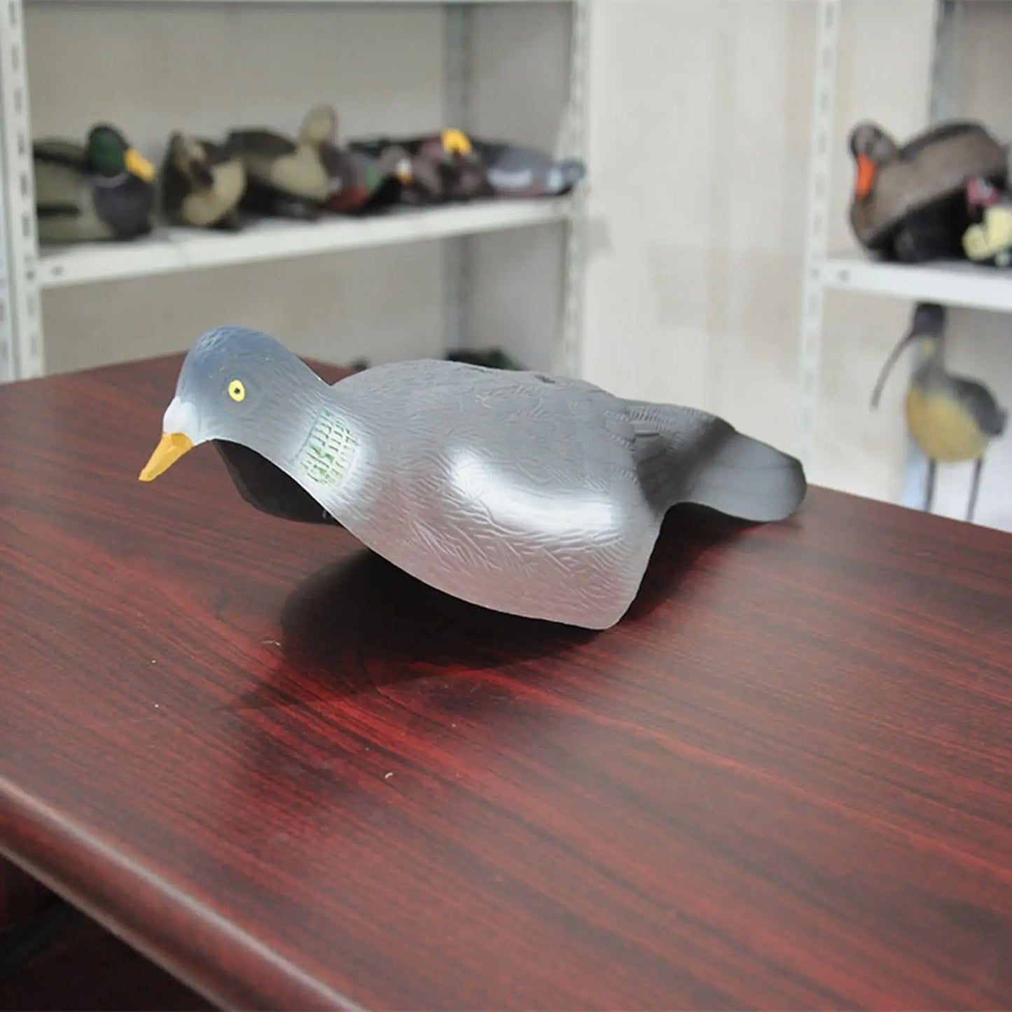 Outdoor Doves Decoy Realistic Pigeon Hunting Model Bird Scare Away Decor Multifunction for Yard Garden