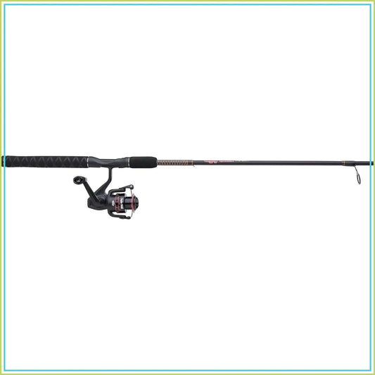 Spinning Reel and Fishing Rod Combo, 6-Foot Medium Power, 5.2:1 Gear Ratio, 28 Inch Retrieve
