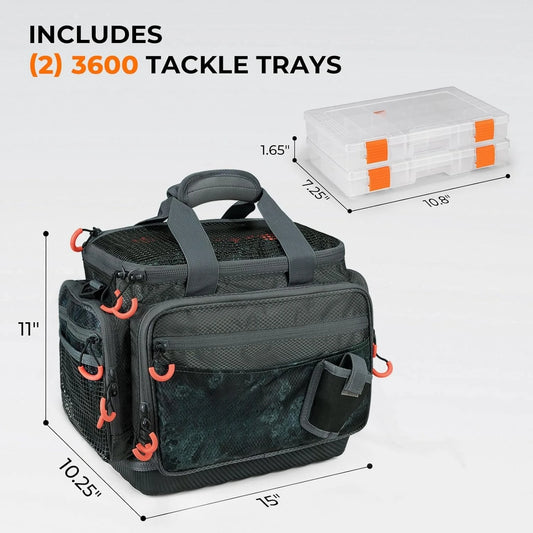 Fishing Gear & Tackle Bags - Saltwater Resistant Fishing Bags - Fishing Tackle Storage Bags