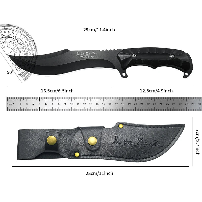 S038A Straight Knife, a sharp and multi-functional box opening tool, is suitable for outdoor camping, hunting and self-defense.