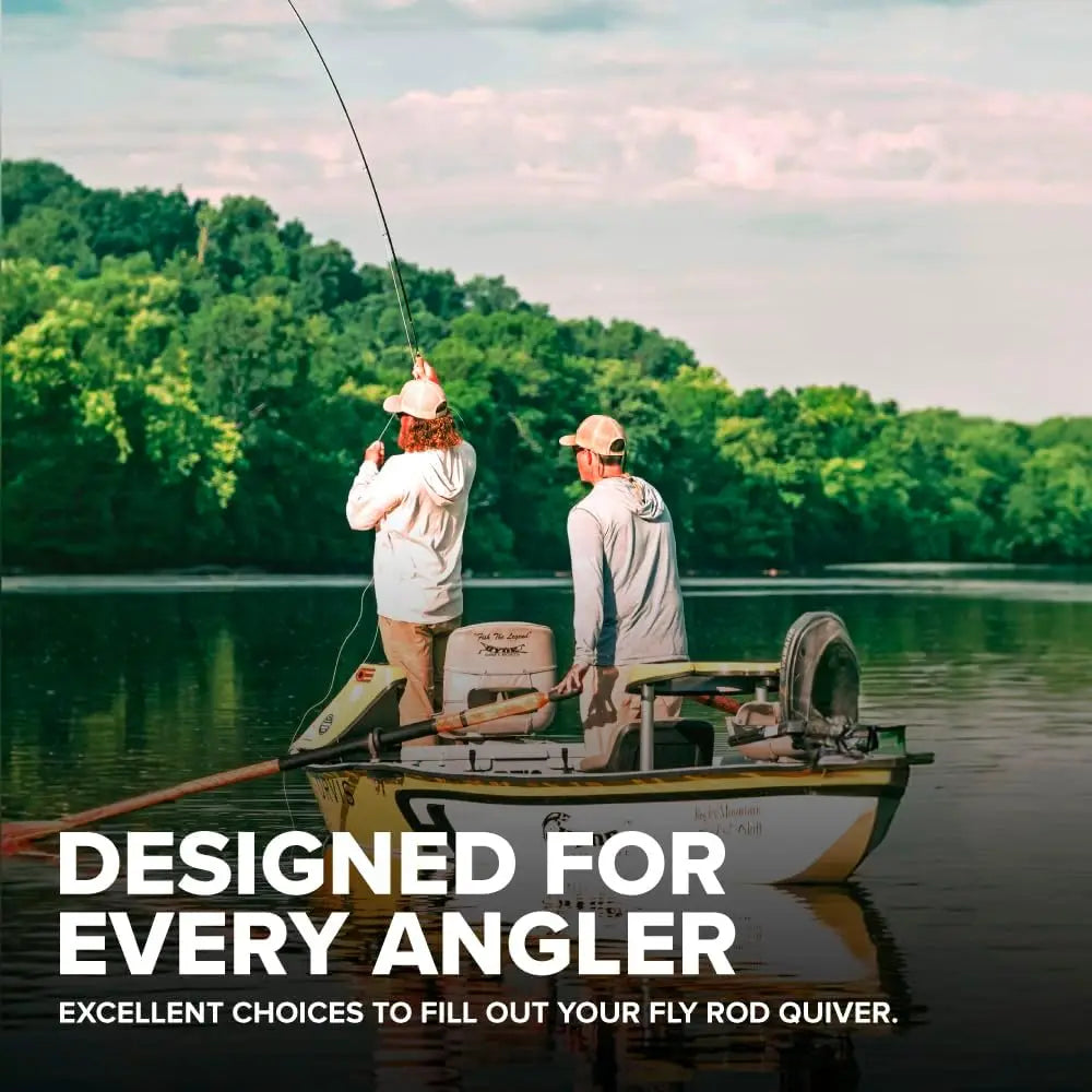 Orvis Clearwater Fly Rod Outfit - Fishing Rod and Reel Combo with Black Chrome Blank, Ceramic Guides, Durable Reel Seat, and Rod Tube