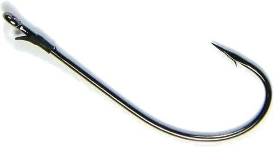 Fishing Hooks with Worm Holding Barb - Prevent Bait Sliding Off, No Pegging Needed