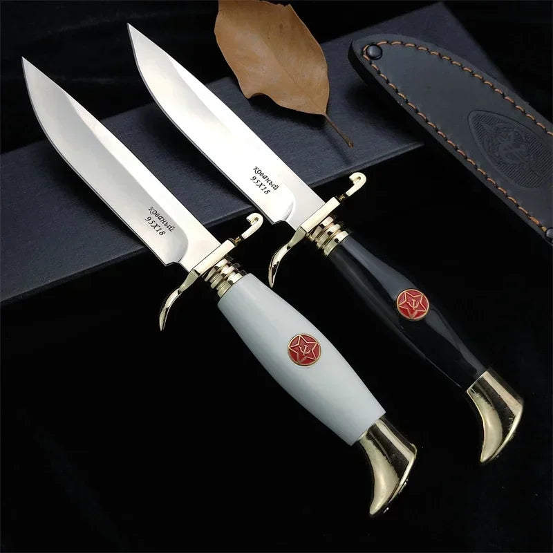 Fixed Blade Self defense Knife Camping Hunting Knives Survival Tactical Military Tools