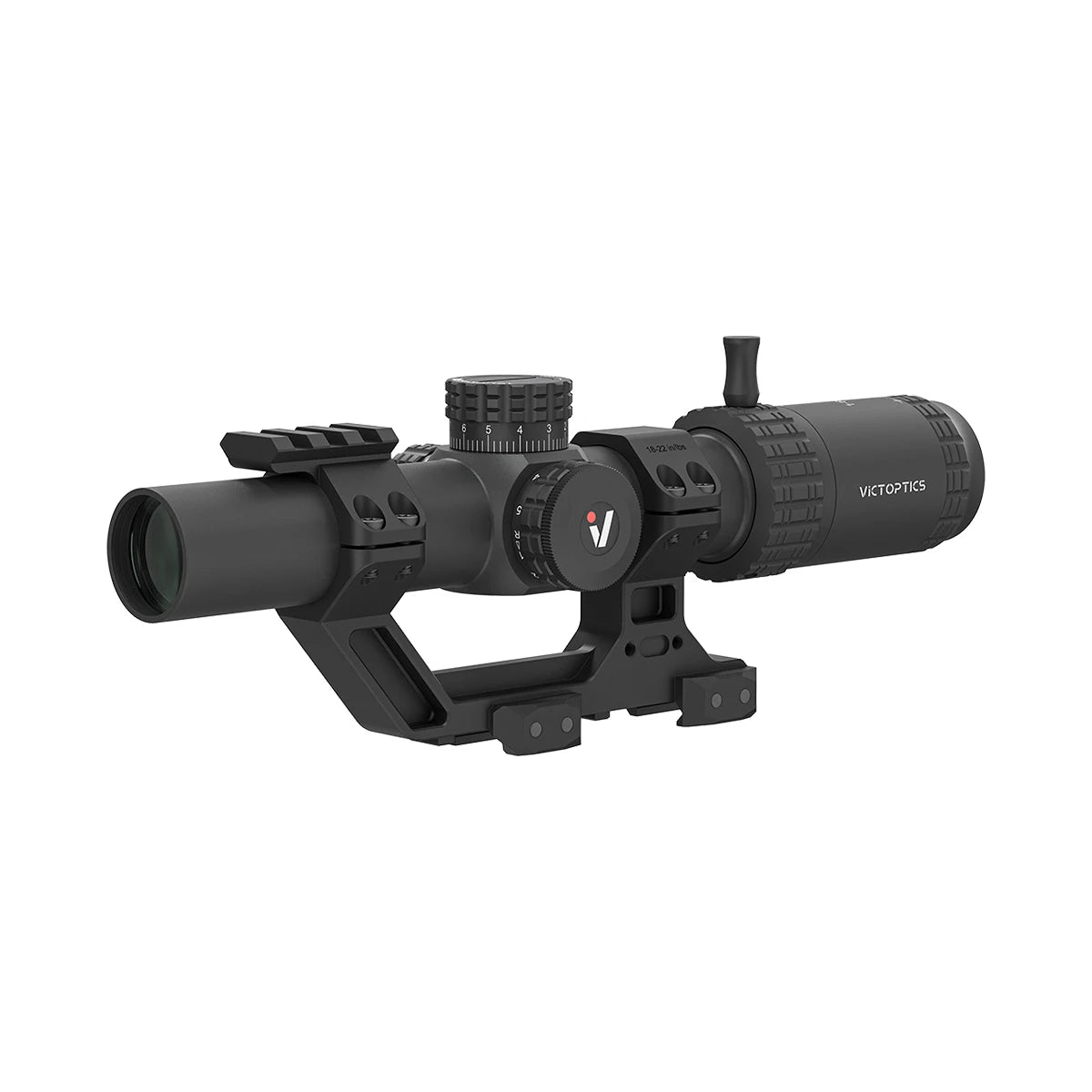 Victoptics 1-6X24 Lpvo RifleScope Kit Red Green Illumination Fmc Lens Shockproof Waterproof for Hunting and Tactical Shooting