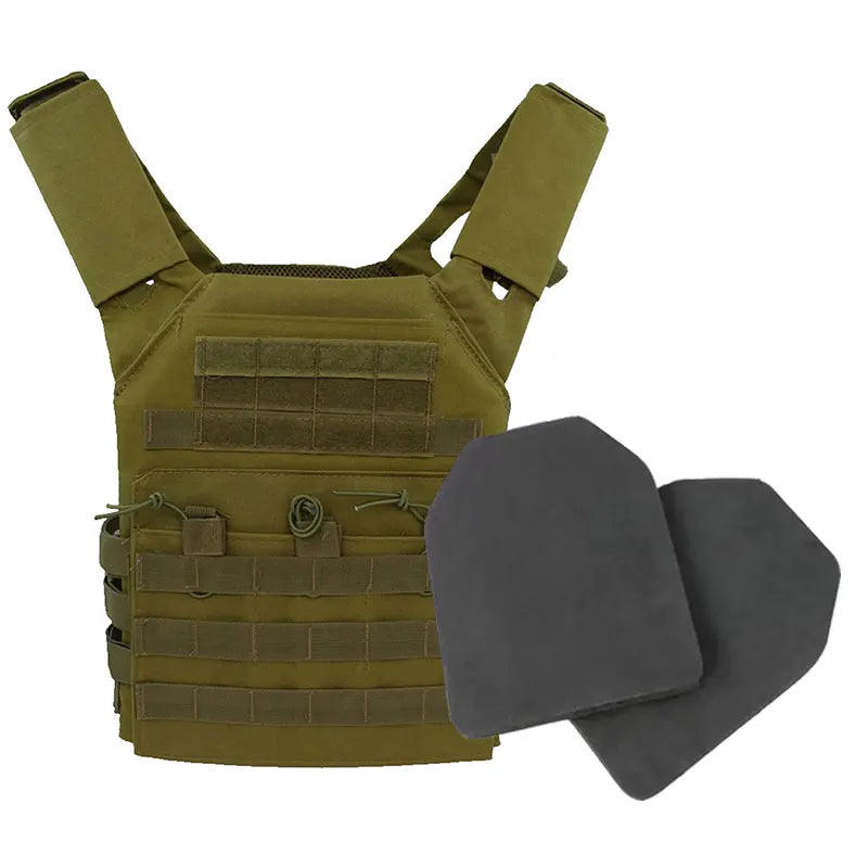Nylon Tactical Vest Body Armor Hunting Carrier Airsoft Accessory Combat MOLLE Camo Cosplay  Army Vest CS Game Jungle Equipment