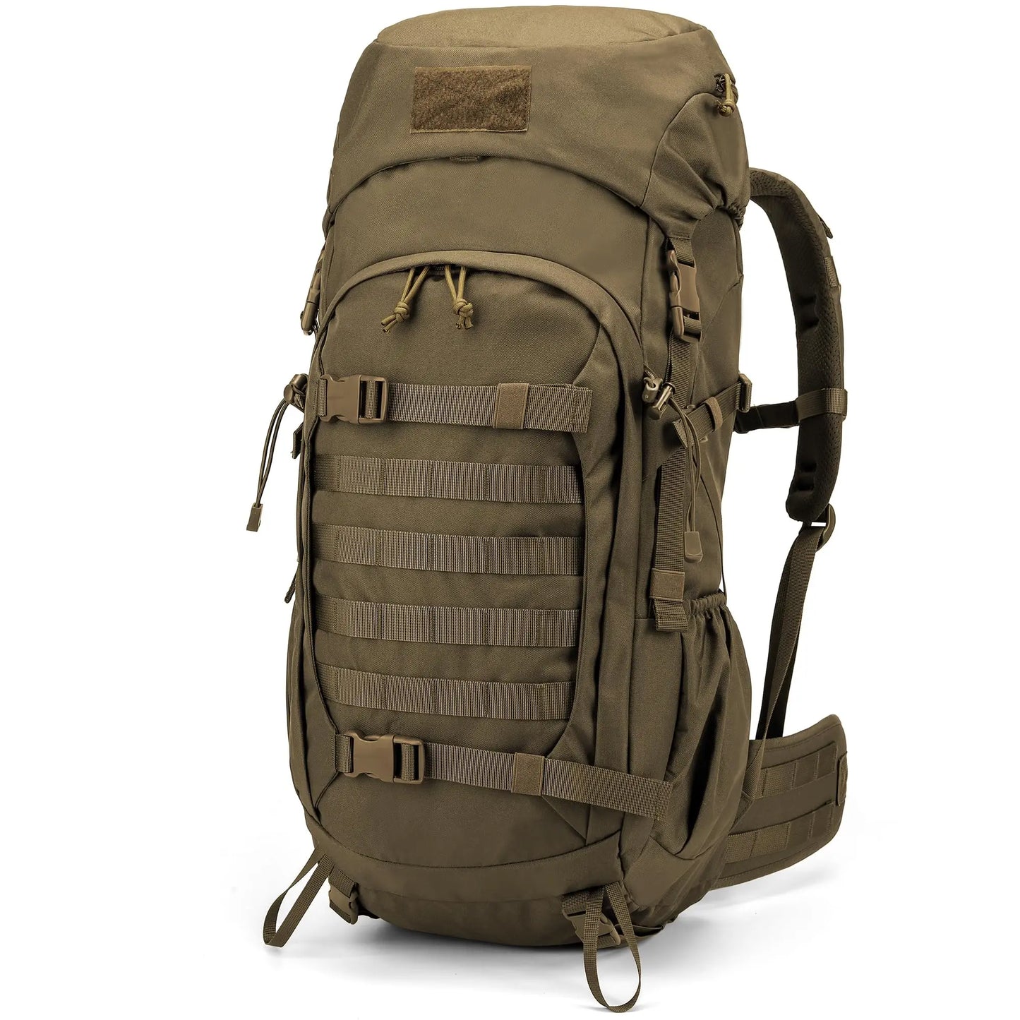 50L Hiking Backpack With Rain Cover For Backpacking Camping Survival