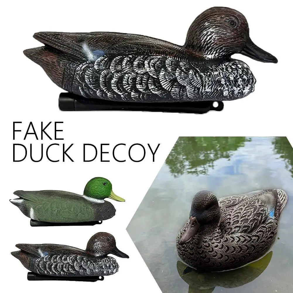1-10pcs Fake Duck Decoy 3D Floating Hunting Shooting Duck Decoy Fishing Lure for Garden Decoration Simulation Hunting Duck