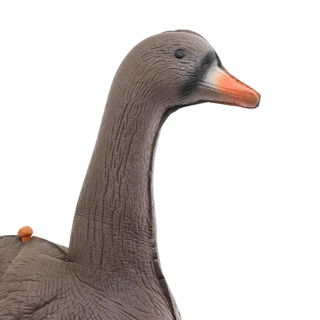 Vivid Foaming Goose Hunting Decoy 3D Ornament Plastic Scarecrow Pest Simulation Hunting Supplies for Bird Control Outdoor Garden
