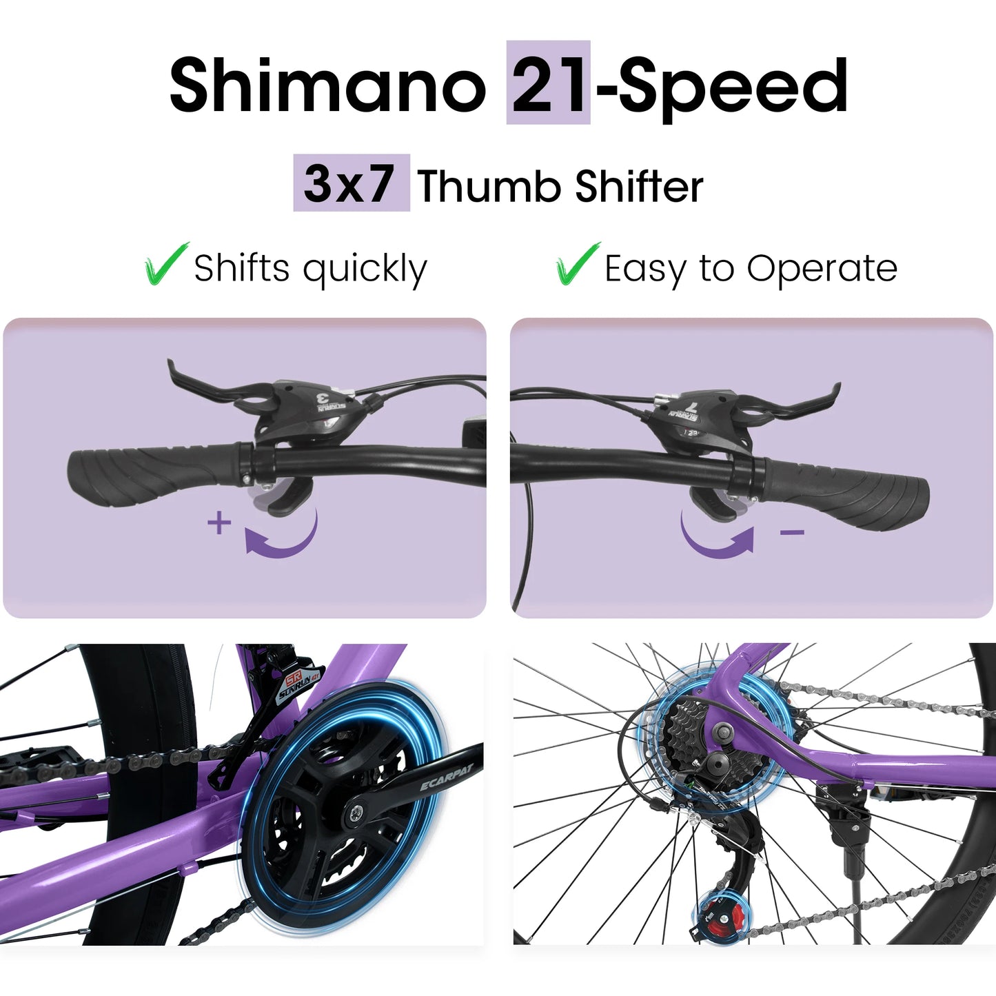 700C Road Bike for Men and Women, 21 Speed Road Bicycle, Lightweight Aluminum Frame, Dual Disc Brake, Racing Bike, Adult City Commuter Bicycle