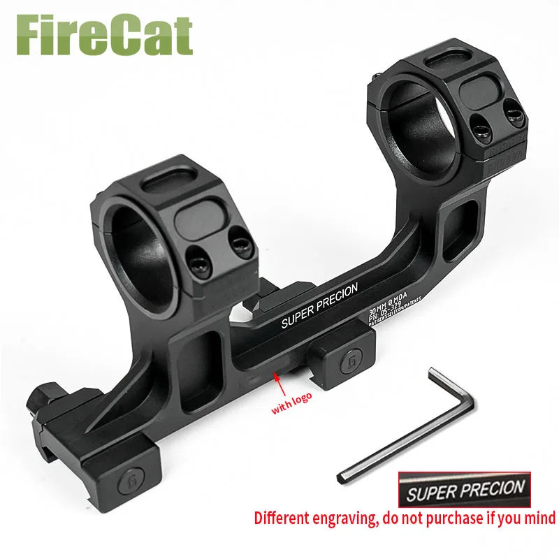 US Warehouse Tactical GEISSE Rifle Scope Mount Rings Optical Sight Rifle Scope Cantilever 25.4mm/30mm AR15 Bracket for 20mm Rail