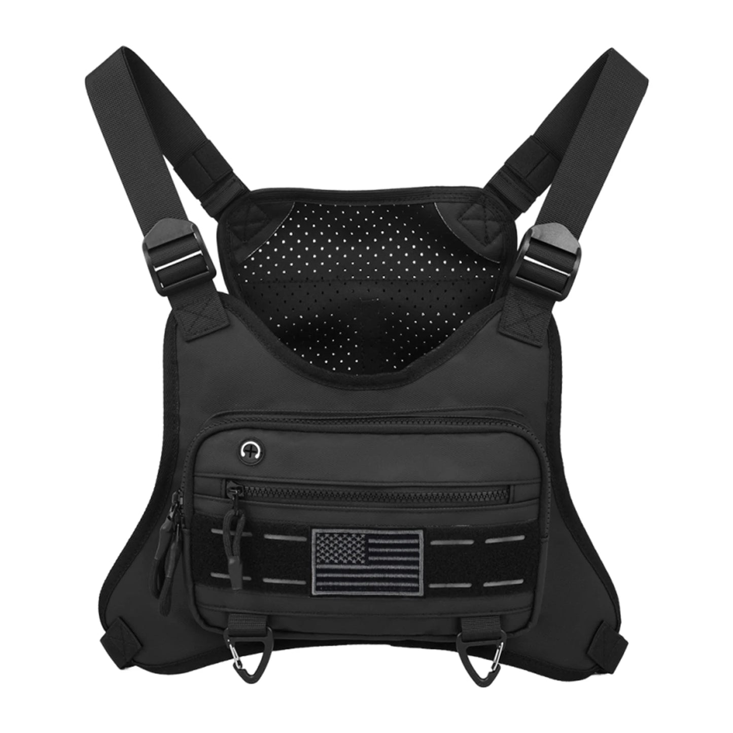 Chest Bag Anti-Theft Multi-Functional EDC Travel Chest Pack for Workouts Cycling Hiking Motorcycle Accessories