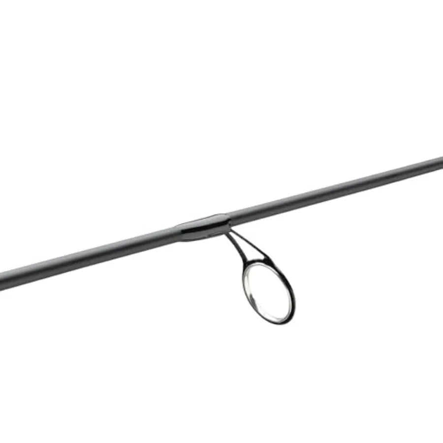 Micro Spinning Rod for freshwater fishing, graphite composite material, matte black finish, ultra-lightweight and sensitive des